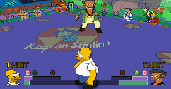 The Simpsons Wrestling