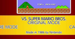 Arcade Archives Vs. Super Mario Bros